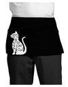 You've Cat To Be Kitten Me Right Meow Dark Adult Mini Waist Apron, Server Apron-Mini Waist Apron-TooLoud-Black-One-Size-Davson Sales