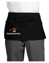 I Heart Thanksgiving Turkey Leg Dark Adult Mini Waist Apron, Server Apron-Mini Waist Apron-TooLoud-Black-One-Size-Davson Sales