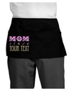 Personalized Mom Since ___ Dark Adult Mini Waist Apron, Server Apron-Mini Waist Apron-TooLoud-Black-One-Size-Davson Sales