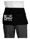 Epic Pi Day Text Design Dark Adult Mini Waist Apron, Server Apron by TooLoud-Mini Waist Apron-TooLoud-Black-One-Size-Davson Sales