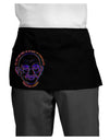 TooLoud No one can hurt me without my permission Ghandi Dark Dark Adult Mini Waist Apron-Aprons - Waist-TooLoud-Black-One-Size-Davson Sales