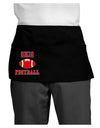 Ohio Football Dark Adult Mini Waist Apron, Server Apron by TooLoud-Bib Apron-TooLoud-Black-One-Size-Davson Sales