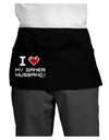 I Heart My Gamer Husband Dark Adult Mini Waist Apron, Server Apron-Mini Waist Apron-TooLoud-Black-One-Size-Davson Sales