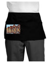 Colorado Mountain Spires Dark Adult Mini Waist Apron, Server Apron-Mini Waist Apron-TooLoud-Black-One-Size-Davson Sales