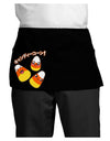 Japanese Kawaii Candy Corn Halloween Dark Adult Mini Waist Apron, Server Apron-Mini Waist Apron-TooLoud-Black-One-Size-Davson Sales