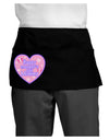 Happy Mother's Day Mommy - Pink Dark Adult Mini Waist Apron, Server Apron by TooLoud-Mini Waist Apron-TooLoud-Black-One-Size-Davson Sales