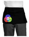 Beer Girl and Sports Diagram Dark Adult Mini Waist Apron, Server Apron-Mini Waist Apron-TooLoud-Black-One-Size-Davson Sales