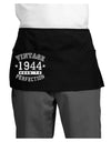 Vintage Birth Year 1944 Dark Adult Mini Waist Apron, Server Apron-Mini Waist Apron-TooLoud-Black-One-Size-Davson Sales