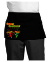 Chili Cookoff! Chile Peppers Dark Adult Mini Waist Apron, Server Apron-Mini Waist Apron-TooLoud-Black-One-Size-Davson Sales