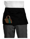 Dwarf King Dark Adult Mini Waist Apron, Server Apron-Mini Waist Apron-TooLoud-Black-One-Size-Davson Sales