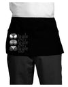 Wiggle Wiggle Wiggle - Twerk Dark Adult Mini Waist Apron, Server Apron-Mini Waist Apron-TooLoud-Black-One-Size-Davson Sales