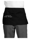 Training for the Zombie Apocalypse Dark Adult Mini Waist Apron, Server Apron-Mini Waist Apron-TooLoud-Black-One-Size-Davson Sales