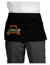 Battering RAM Dark Adult Mini Waist Apron, Server Apron-Mini Waist Apron-TooLoud-Black-One-Size-Davson Sales