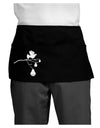 Partridge In A Pear Tree Dark Adult Mini Waist Apron, Server Apron-Mini Waist Apron-TooLoud-Black-One-Size-Davson Sales