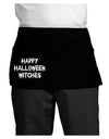 Happy Halloween Witches Dark Adult Mini Waist Apron, Server Apron-Mini Waist Apron-TooLoud-Black-One-Size-Davson Sales