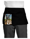 Colorado Bridge Text Dark Adult Mini Waist Apron, Server Apron-Mini Waist Apron-TooLoud-Black-One-Size-Davson Sales