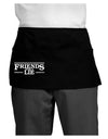 Friends Don't Lie Dark Adult Mini Waist Apron, Server Apron by TooLoud-Mini Waist Apron-TooLoud-Black-One-Size-Davson Sales