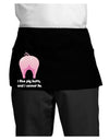 I Like Pig Butts - Funny Design Dark Adult Mini Waist Apron, Server Apron by TooLoud-Mini Waist Apron-TooLoud-Black-One-Size-Davson Sales