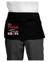 Nurse - Call The Shots Dark Adult Mini Waist Apron, Server Apron-Mini Waist Apron-TooLoud-Black-One-Size-Davson Sales