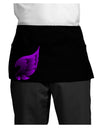 Cute Single Dark Angel Wing Black and Purple Dark Adult Mini Waist Apron, Server Apron-Mini Waist Apron-TooLoud-Black-One-Size-Davson Sales