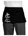 Talkin Like a Pilgrim Dark Dark Adult Mini Waist Apron-Aprons - Waist-TooLoud-Black-One-Size-Davson Sales