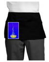 Solo Jellyfish Watercolor Dark Adult Mini Waist Apron, Server Apron-Mini Waist Apron-TooLoud-Black-One-Size-Davson Sales