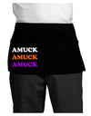 Amuck Amuck Amuck Halloween Dark Adult Mini Waist Apron, Server Apron-Mini Waist Apron-TooLoud-Black-One-Size-Davson Sales