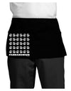 Pandamonium Pandas Dark Adult Mini Waist Apron, Server Apron by TooLoud-Mini Waist Apron-TooLoud-Black-One-Size-Davson Sales