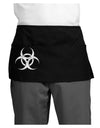 Biohazard Symbol - Vintage Apocalypse Dark Adult Mini Waist Apron, Server Apron-Mini Waist Apron-TooLoud-Black-One-Size-Davson Sales