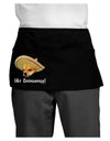 Chihuahua Dog with Sombrero - Ay Chihuahua Dark Adult Mini Waist Apron, Server Apron by TooLoud-Mini Waist Apron-TooLoud-Black-One-Size-Davson Sales