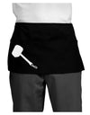 Thors Hammer Nordic Runes Lucky Odin Mjolnir Valhalla Dark Adult Mini Waist Apron by TooLoud-TooLoud-Black-One-Size-Davson Sales