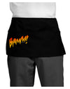 Onomatopoeia BAMM Dark Adult Mini Waist Apron, Server Apron-Mini Waist Apron-TooLoud-Black-One-Size-Davson Sales