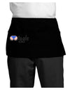 Wiggle - Twerk Light Dark Adult Mini Waist Apron, Server Apron-Mini Waist Apron-TooLoud-Black-One-Size-Davson Sales