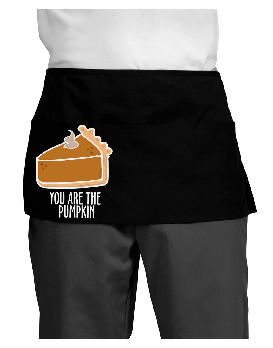 You are the PUMPKIN Dark Dark Adult Mini Waist Apron-Aprons - Waist-TooLoud-Black-One-Size-Davson Sales