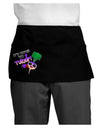 It's Thyme To Turnip Dark Adult Mini Waist Apron, Server Apron-Mini Waist Apron-TooLoud-Black-One-Size-Davson Sales