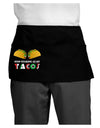 Stop Staring At My Tacos Dark Adult Mini Waist Apron, Server Apron-Mini Waist Apron-TooLoud-Black-One-Size-Davson Sales