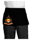 Cute Candy Corn Spider - Happy Halloween Dark Adult Mini Waist Apron, Server Apron-Mini Waist Apron-TooLoud-Black-One-Size-Davson Sales