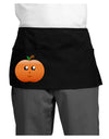 Cute Pumpkin Halloween Dark Adult Mini Waist Apron, Server Apron-Mini Waist Apron-TooLoud-Black-One-Size-Davson Sales