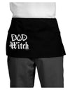 Bad Witch Distressed Dark Adult Mini Waist Apron, Server Apron-Mini Waist Apron-TooLoud-Black-One-Size-Davson Sales