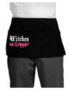 TooLoud Witches Be Trippin Dark Adult Mini Waist Apron, Server Apron-Mini Waist Apron-TooLoud-Black-One-Size-Davson Sales