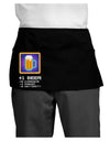 Pixel Beer Item Dark Adult Mini Waist Apron, Server Apron-Mini Waist Apron-TooLoud-Black-One-Size-Davson Sales