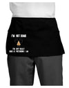 TooLoud I'm not Dumb I'm Just really good at pretending I am Dark Dark Adult Mini Waist Apron-Aprons - Waist-TooLoud-Black-One-Size-Davson Sales