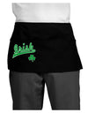 Irish Jersey Dark Adult Mini Waist Apron, Server Apron-Mini Waist Apron-TooLoud-Black-One-Size-Davson Sales