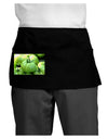 Buy Local - Green Tomatoes Dark Adult Mini Waist Apron, Server Apron-Mini Waist Apron-TooLoud-Black-One-Size-Davson Sales