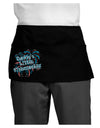 Daddy's Little Firecracker Dark Adult Mini Waist Apron, Server Apron-Mini Waist Apron-TooLoud-Black-One-Size-Davson Sales