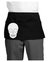 Design Your Own Day of the Dead Calavera Dark Adult Mini Waist Apron, Server Apron-Mini Waist Apron-TooLoud-Black-One-Size-Davson Sales