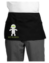 Cute Mummy Happy Halloween Dark Adult Mini Waist Apron, Server Apron-Mini Waist Apron-TooLoud-Black-One-Size-Davson Sales