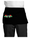 Single All the Way - holly Dark Adult Mini Waist Apron, Server Apron-Mini Waist Apron-TooLoud-Black-One-Size-Davson Sales