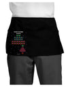 Retro Heart Fighter Dark Adult Mini Waist Apron, Server Apron-Mini Waist Apron-TooLoud-Black-One-Size-Davson Sales