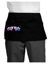 Cute Pair of Sweater Cows Dark Adult Mini Waist Apron, Server Apron-Mini Waist Apron-TooLoud-Black-One-Size-Davson Sales